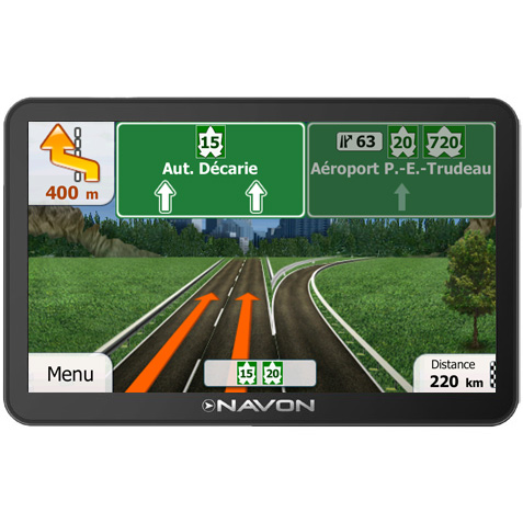 Navon N670 (with map of Europe) navigation device