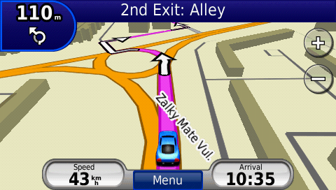 Automatic Route Calculation