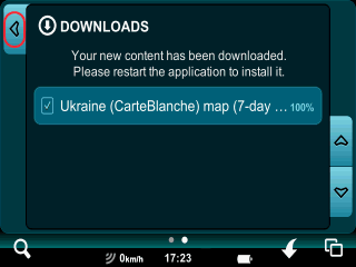 Map of Ukraine (CarteBlanche) downloading