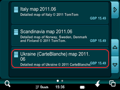 Mireo CarteBlanche map of Ukraine