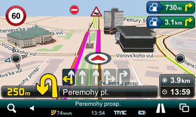 Traffic information in Mireo DON'T PANIC