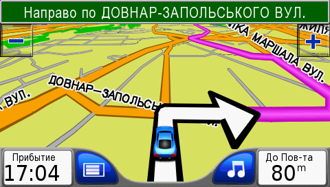 Маршрут перерасчитан