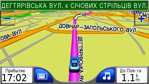 Маршрут до перерасчета