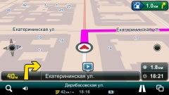 Проложенный маршрут в Одессе