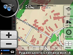 Язык меню и карты